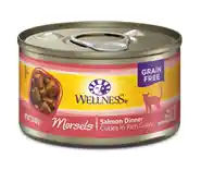 Wellness Salmon Cubes With Spinach 3 Oz