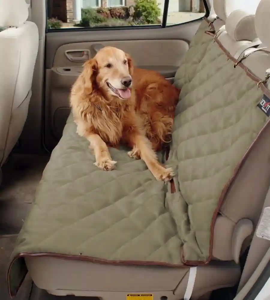 Deluxe Bench Seat Cover Natural Large