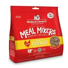 Meal Mixers Freeze Dried Raw Chewy's Chicken Grain Free Dog Food Topper 18-oz