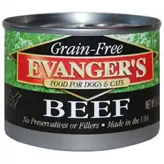 Evanger's Can Dog Grain Free Beef 6 oz