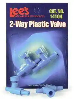 Lee Two-way Plastic Valve 2 Pk