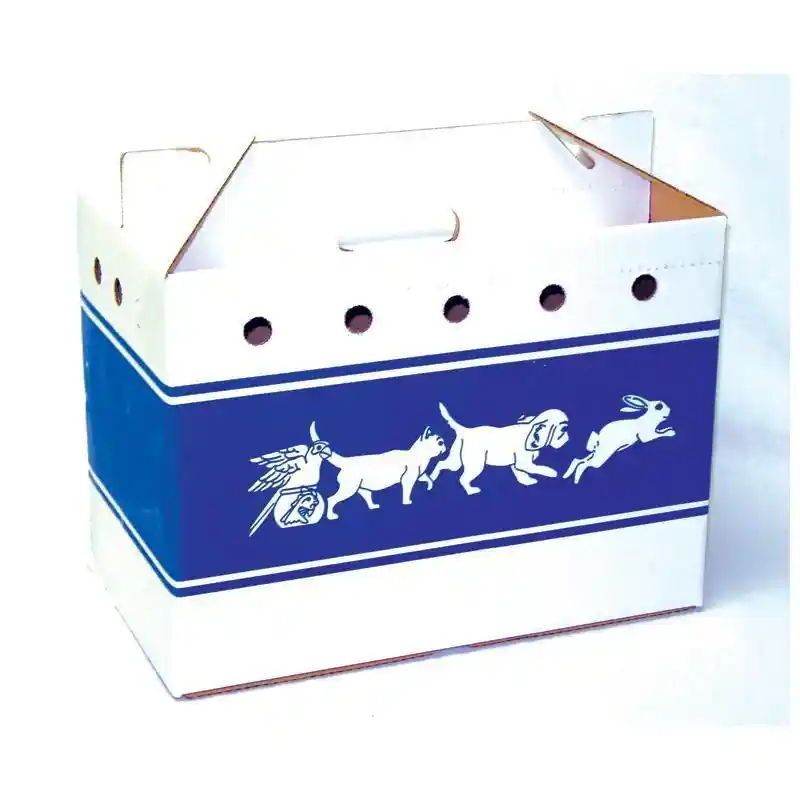Cardboard Pet Tote Extra Large