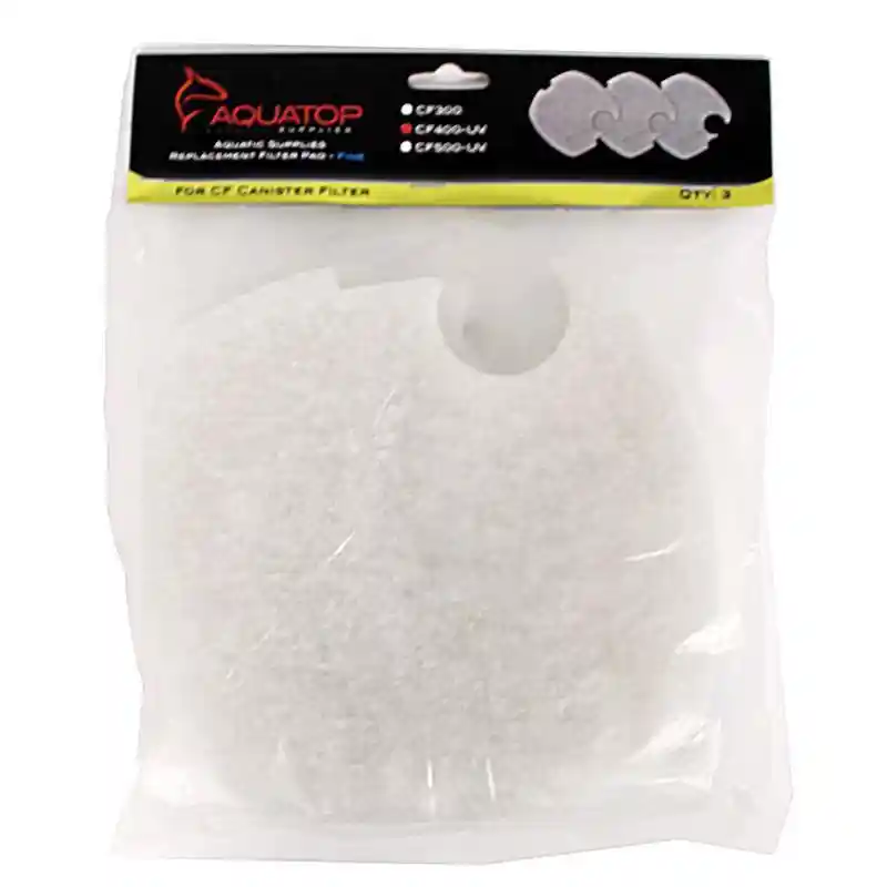 Canister Filter Pad Cf-400 White 3 Pack