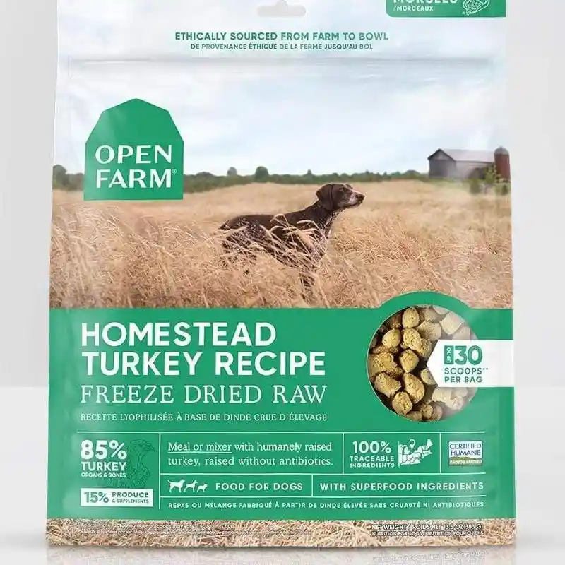 Open Farm Dog Turkey FD Raw 3.5oz