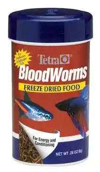 Tetra Bloodworms Freeze Dried Treat .28 Oz