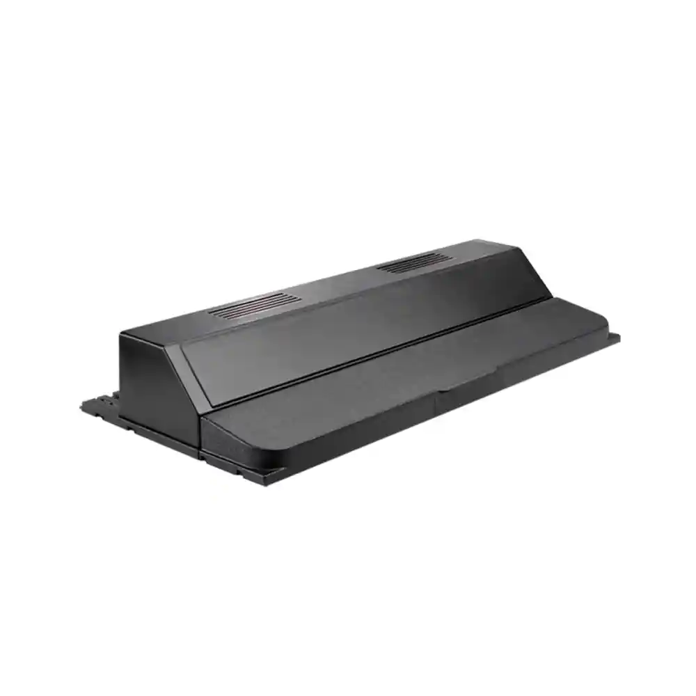 Deluxe Full Fluorescent Hood Black 16"