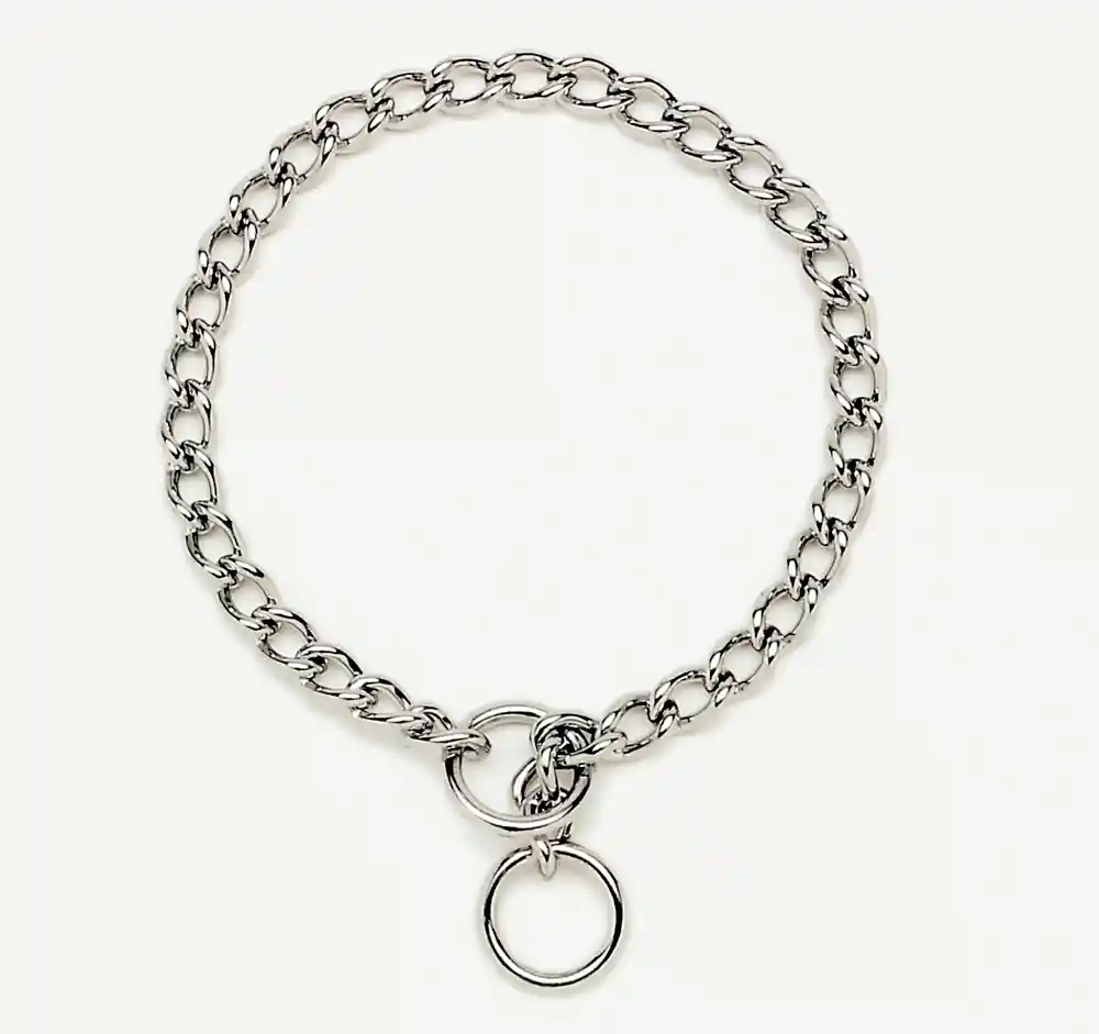 Coastal Chain Train Dog Collar Chrome 2.5 Mm X 16"