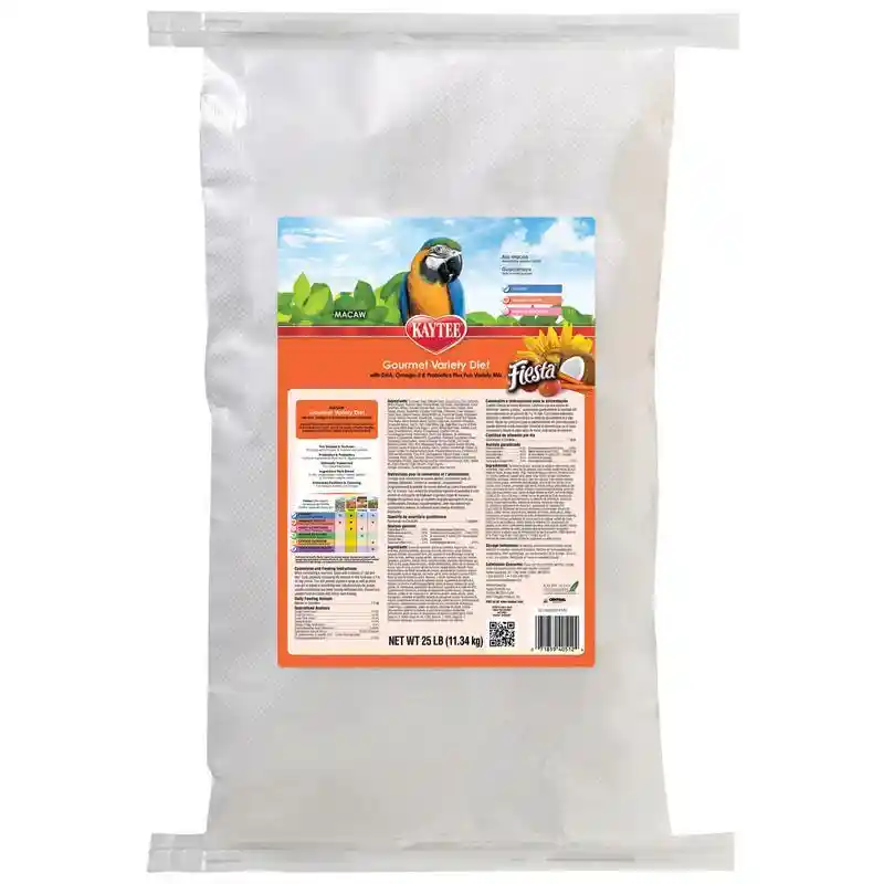 Kaytee Fiesta Macaw 25 Lbs