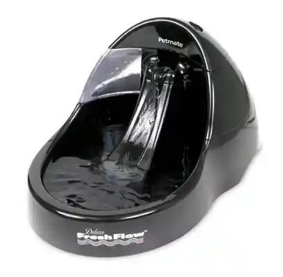 Petmate Fresh Flow Deluxe Fountain Black Large