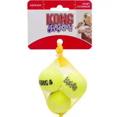 Kong Dog Air Squeaker Ball X-small 3 Pack