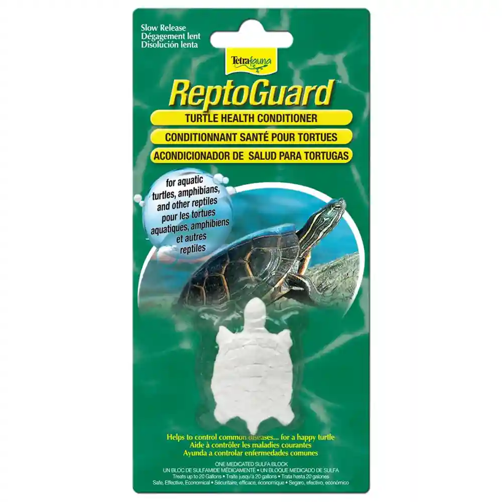 Tetra Happy Turtle Reptaguard Sulfa Blocks