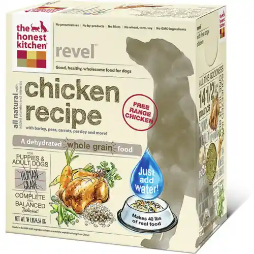 Whole Grain Chicken Recipe Dehydrated Dog Food 4-lb