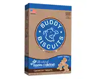 Buddy Biscuits Oven Baked Teeny Treats Bacon & Cheese Dog Treats 8-oz