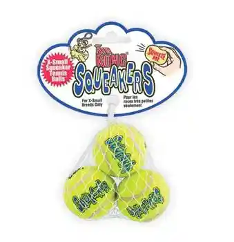 Kong Dog Air Squeaker Ball X-small 3 Pack
