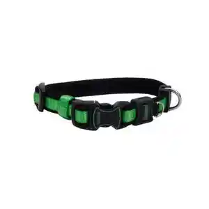 Adjustable Collar, Green, 1" X 14"-20"