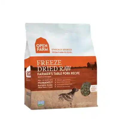 Farmers Table Pork Recipe Freeze Dried Raw Dog Food 13.5-oz