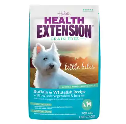Little Bites Small Breed Grain Free Buffalo & Whitefish Recipe Dry Dog Food 10-lb