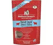 Dinner Patties Dandy Lamb Grain Free Freeze Dried Raw Dog Food 5.5-oz