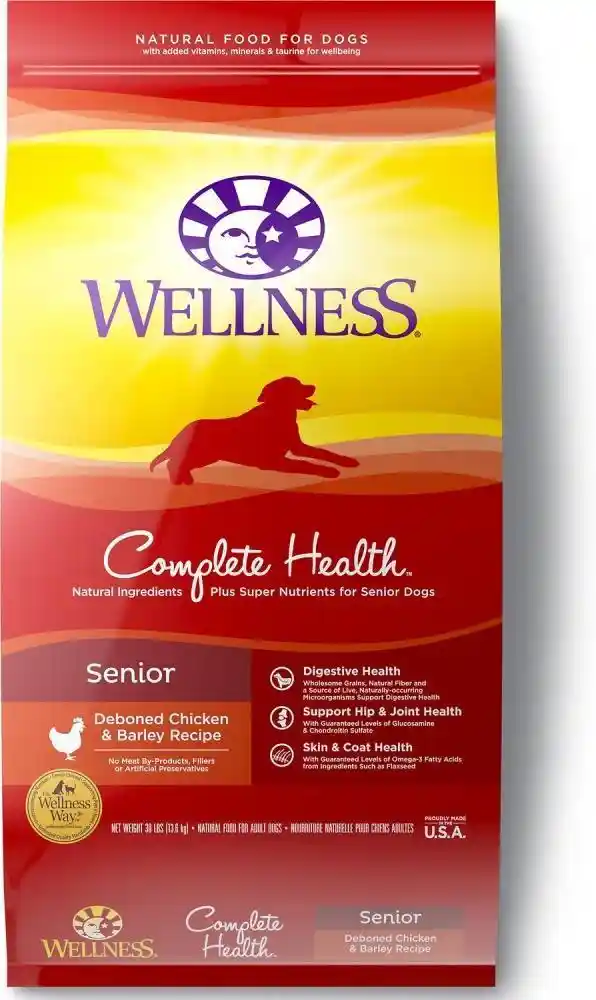 Complete Health Natural Senior Health Chicken Recipe Dry Dog Food 15-lb