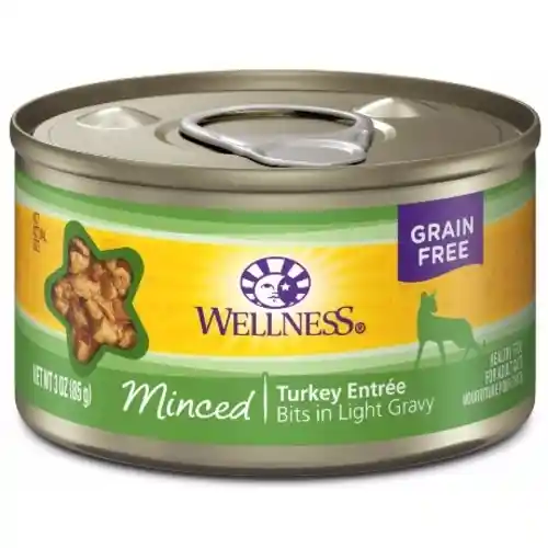 Wellness Cat Minced Health Turkey 3 oz