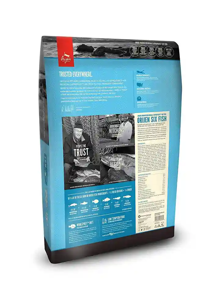 Dry Dog Food, Six Fish, Biologically Appropriate & Grain Free 13-lb