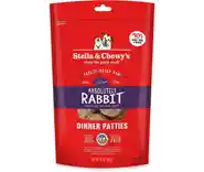 Dinner Patties Absolutely Rabbit Grain Free Freeze Dried Raw Dog Food 14-oz