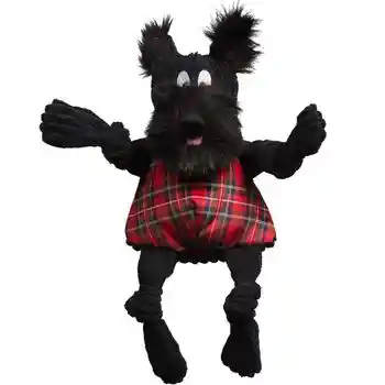 Hugglehounds 2020 Holiday Tartan Scotch Scottie Knottie Small
