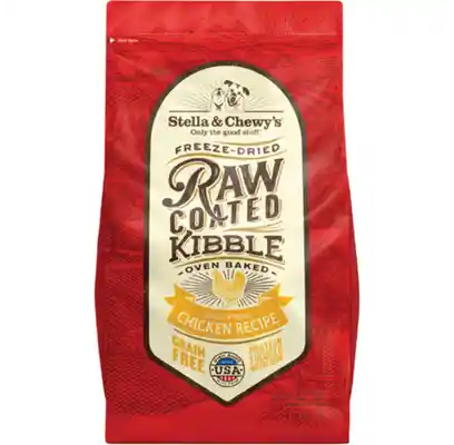 Raw Coated Chicken Recipe Dry Dog Food 10-lb