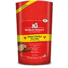 Dinner Patties Chewy's Chicken Frozen Raw Dog Food 12-lb