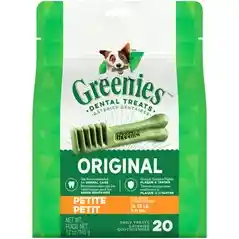 Original Petite Dental Dog Chews 12-oz