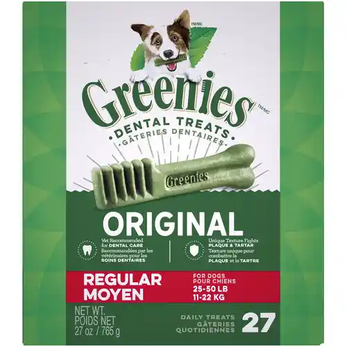 Original Regular Dental Dog Chews 27-oz