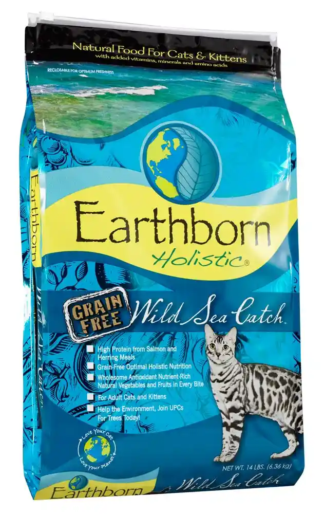 Wild Sea Catch Grain Free Natural Cat Food 14-lb