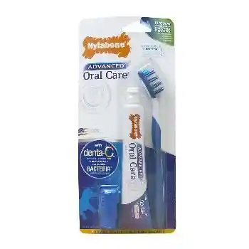 Nylabone Oral Care Natural Peanut Dental Kit