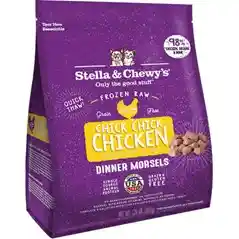 Dinner Morsels Chick, Chick Chicken Frozen Cat Food 1.25-lb