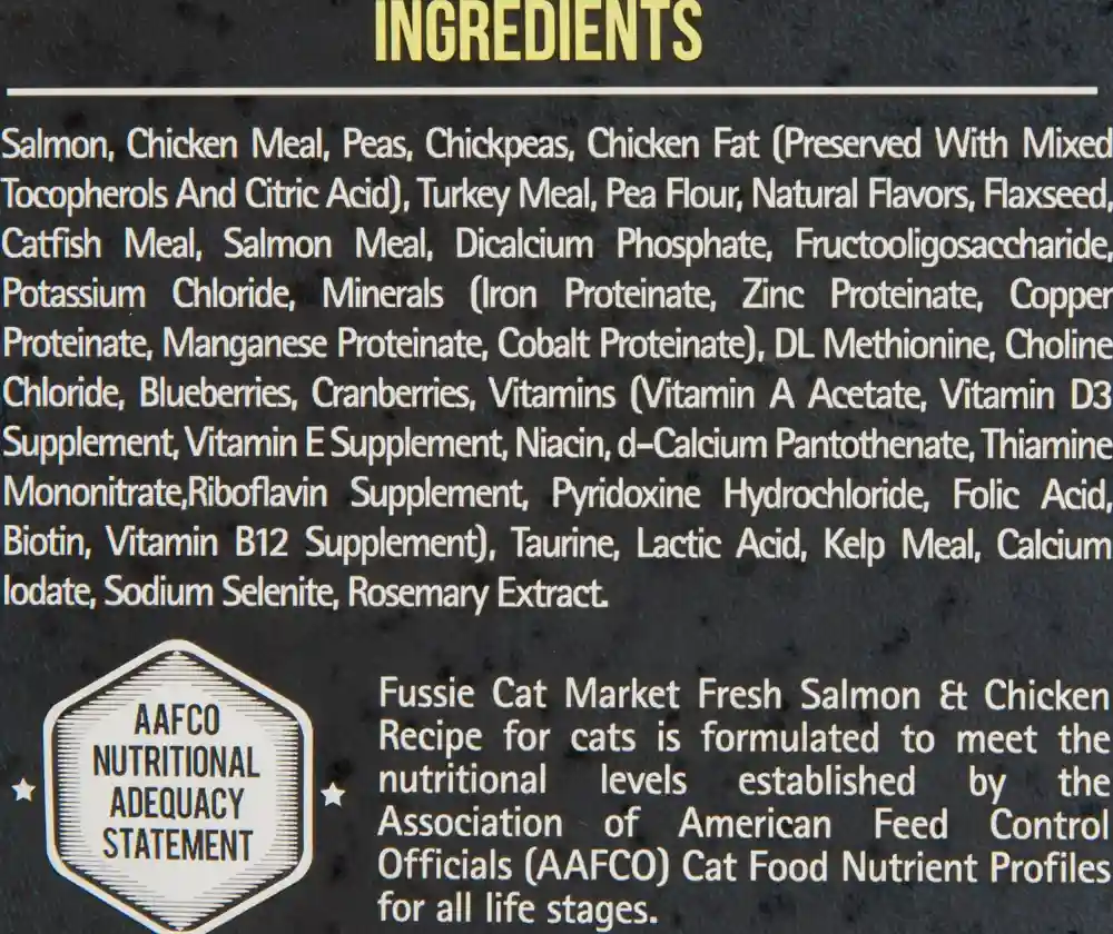 Market Fresh Salmon & Chicken Recipe Grain-free Dry Cat Food 4-lb