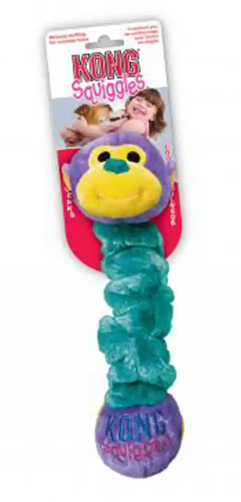 Kong Squiggles Assorted 4 Pk