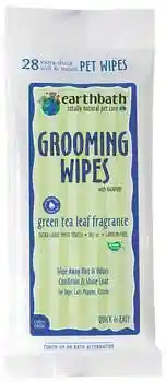 Green Tea & Awapuhi Grooming Wipes, 28 Ct
