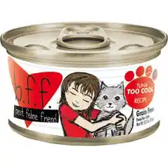Bff Tuna Too Cool In Gelee Canned Cat Food 3-oz