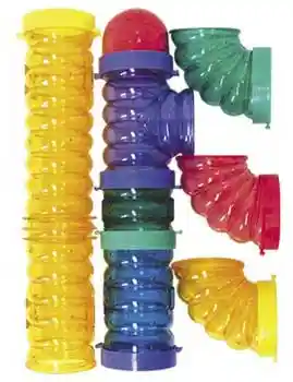 Crittertrail Fun-nel Tube Asst 8 Pk