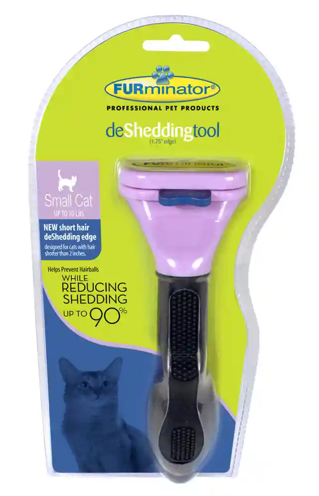 Furminator Cat Deshedding Tool Small Short-hair