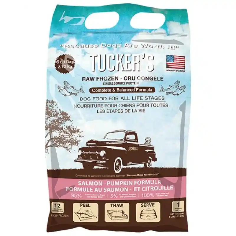 Tucker's Frozen Salmon Pumpkin 6lb