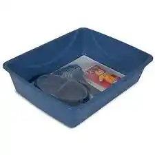 Dos Litter Pan Starter Kit Blue
