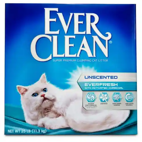 Ever Clean Extra Strength Unscented Litter 25 Lbs