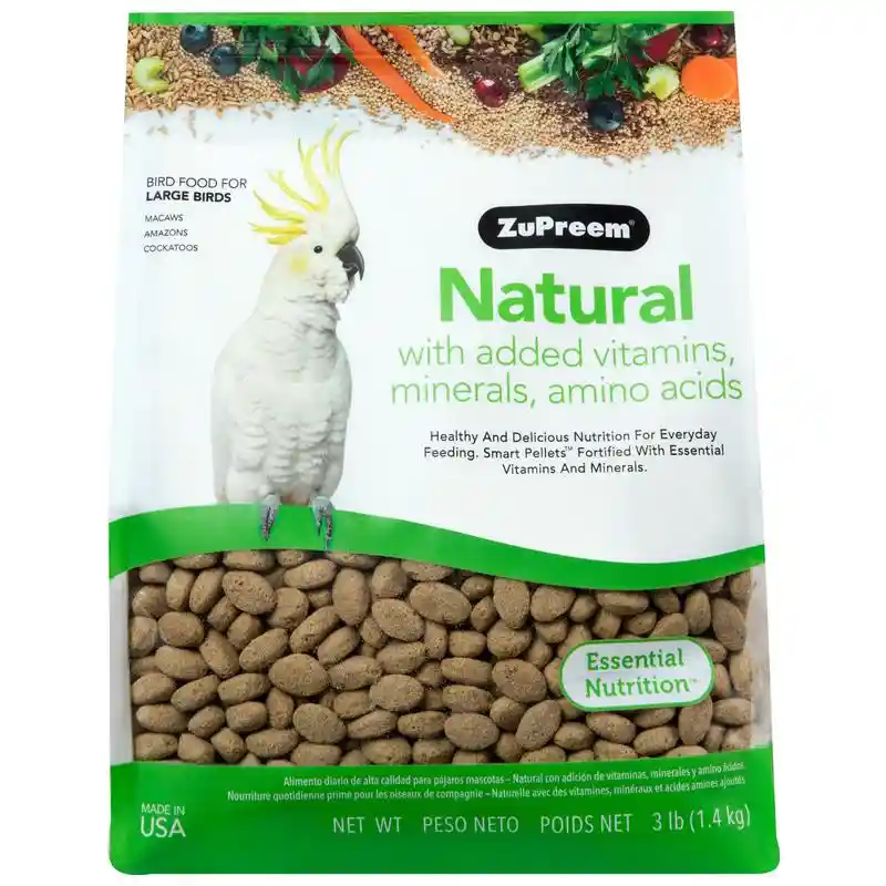 Zupreem Natural Large 3 Lbs