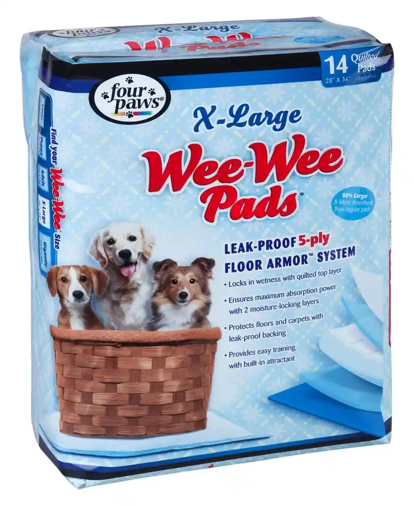 Wee Wee Pads X-large 14 Pack