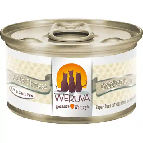 Grain Free Paw Lickin' Chicken Canned Cat Food 3-oz