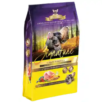 Zignature Lid Turkey Small Bite 4 Lbs