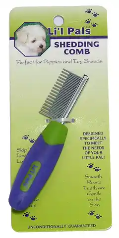 Shedding Dog Comb, No Color, One Size