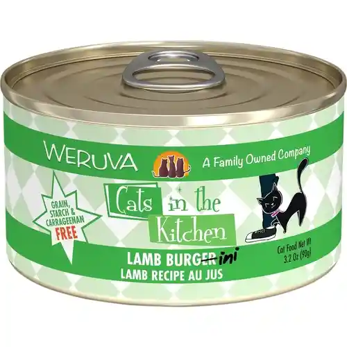 Weruva Cats In the Kitchen Lamb Burger 3 Oz