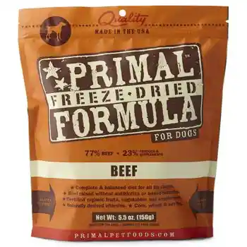 Freeze Dried Nuggets Grain Free Beef Formula Dog Food 5.5-oz